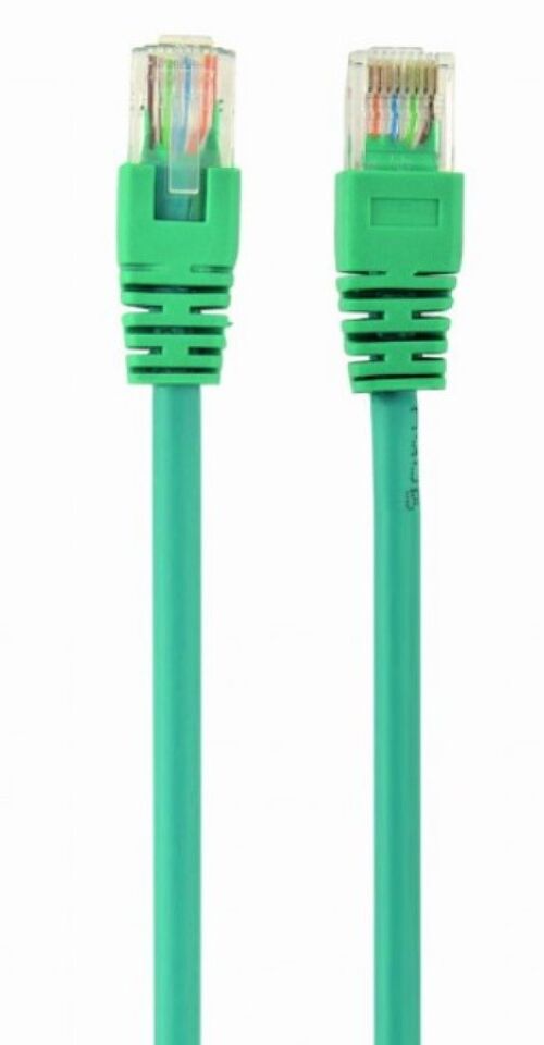 PP12-1M/G GEMBIRD MREZNI KABL, CAT5E UTP PATCH CORD 1M GREEN