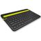 Logitech K480 Bluetooth Multi - Device Keyboard Black, US